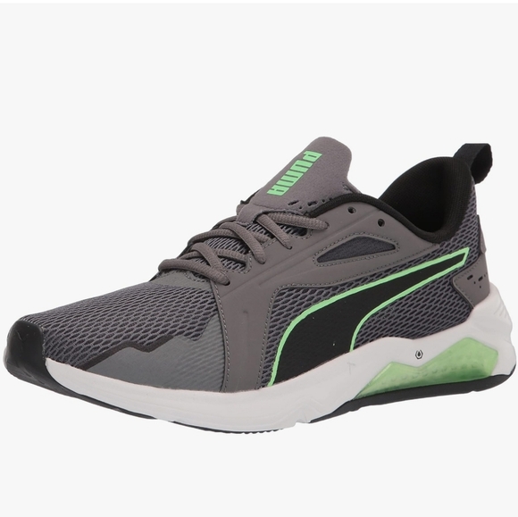 Puma Lqdcell Method Cross Trainer Men's Big Boys Gray Sneakers Size 7 - Picture 2 of 10